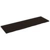 vidaXL bordplade til badev&aelig;relse 200x60x(2-4) cm massivt tr&aelig; m&oslash;rkebrun