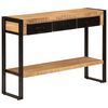 vidaXL konsolbord 110x30x76 cm massivt mangotr&aelig;