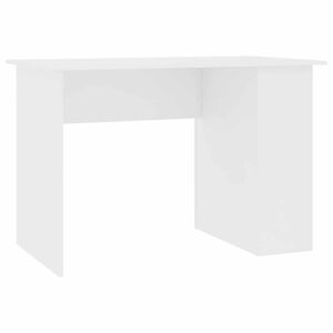 vidaXL skrivebord 110x60x73 cm konstrueret tr&aelig; hvid