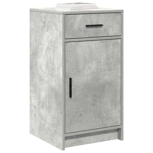vidaXL Sideboard Beton Gr&aring; 40 x 40.5 x 75 cm Konstrueret tr&aelig;