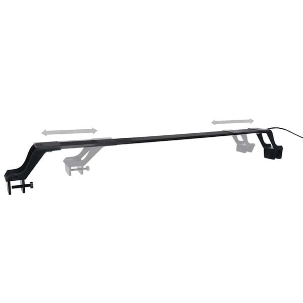 vidaXL LED-lampe til akvarium med klemmer 55-70 cm bl&aring; og hvid