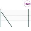 vidaXL Hegnsp&aelig;l Gr&oslash;n 100 x 0,6 m (25 mm net) St&aring;l og PVC