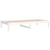 vidaXL daybed uden madras 80x200 cm massivt fyrretr&aelig; hvid