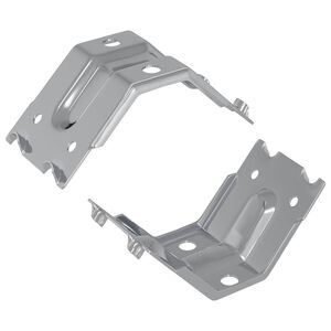 vidaXL Beslag 2 Zinkbelagt 106 x 55 x 1,5mm St&aring;l