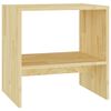 vidaXL sengebord 40x30,5x40 cm massivt fyrretr&aelig;