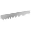 vidaXL Pl&aelig;nekant 10 pcs 103 x 15 cm metal S&oslash;lv