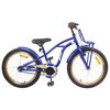 vidaXL B&oslash;rnecykel 20 tommer til b&oslash;rn i alderen 6-11 &aring;r M&oslash;rk bl&aring;