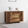 vidaXL Sideboard Gammelt tr&aelig; 120 x 41 x 75 cm Konstrueret tr&aelig;