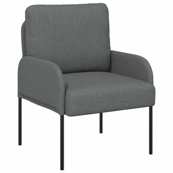 vidaXL Sofas&aelig;t med pude 3 pcs M&oslash;rkegr&aring; 115 x 56 x 80 cm Krydsfin&eacute;r