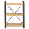 vidaXL bogreol m. 3 hylder 60x30x80 cm massivt mangotræ