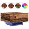 vidaXL Gammelt tr&aelig; 55 x 55 x 31 cm Konstrueret tr&aelig;