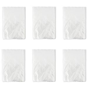 vidaXL St&oslash;vblad 6 stk. Transparent 400 x 500 cm HDPE
