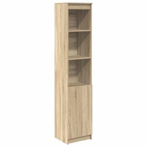 vidaXL h&oslash;jskab 37,5x35x180 cm konstrueret tr&aelig; sonoma-eg