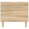 vidaXL sofabord 90x49x45 cm konstrueret tr&aelig; sonoma-eg