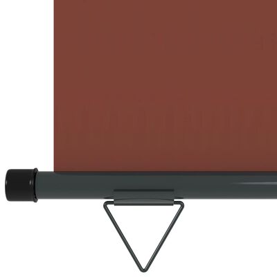 vidaXL sidemarkise til altan 145x250 cm brun