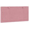 vidaXL gavlpude Hanko 100 cm velour pink