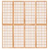 vidaXL 4-panels rumdeler 160x170 cm foldbar japansk stil