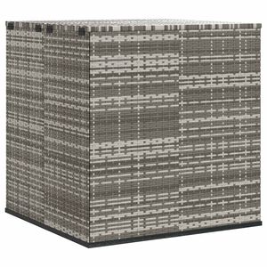 vidaXL hyndeboks 100x97,5x104 cm polyrattan gr&aring;