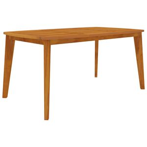vidaXL havebord 160x90x75 cm massivt akacietr&aelig;