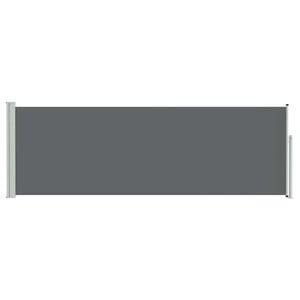 vidaXL Udtr&aelig;kkeligt side-markise Antracit 300 x 100 cm Polyester
