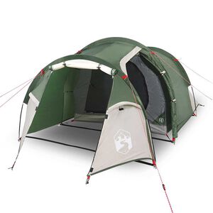 vidaXL 3-personers campingtelt vandt&aelig;t gr&oslash;n
