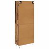 vidaXL Highboard Gammelt tr&aelig; 69,5 x 34 x 90 cm Konstrueret tr&aelig;