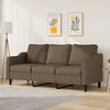 vidaXL 3-personers sofa 180 cm stof brun