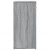 vidaXL skab 79x38x80 cm konstrueret træ grå sonoma-eg