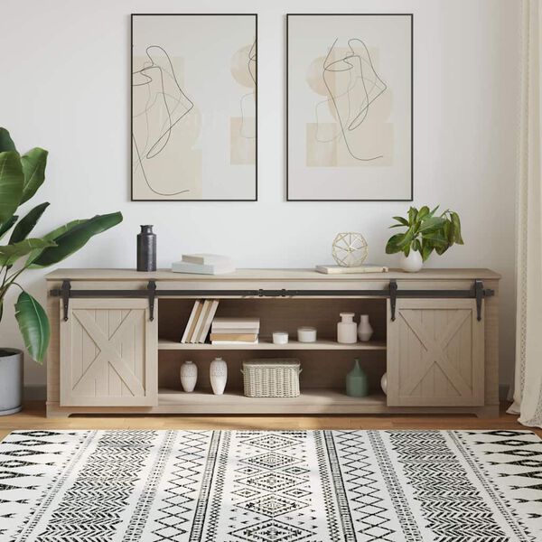 vidaXL skydel&aring;ges&aelig;t til skabe kulstofst&aring;l 200 cm