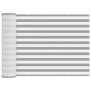 vidaXL Balkon Afsk&aelig;rmning 180 x 600 cm Stof med PU-bel&aelig;gning