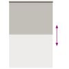 vidaXL Bruserullegardin med kassette 160x240 cm Stofbredde 156 cm