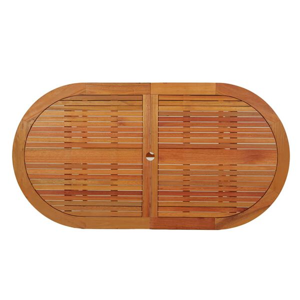 vidaXL havebord 160x85x75 cm massivt eukalyptustræ