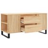 vidaXL sofabord 102x44,5x50 cm konstrueret tr&aelig; sonoma-eg
