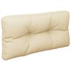 vidaXL pallehynde 80x40x12 cm stof beige