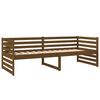 vidaXL daybed 80x200 cm massivt fyrretr&aelig; gyldenbrun