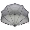 vidaXL Pool Dome Sort 500 x 500 x 236 cm