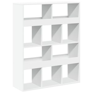 vidaXL rumdeler 100x33x125,5 cm konstrueret tr&aelig; hvid