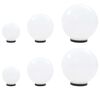 vidaXL LED-kuglelampes&aelig;t 6 stk. kugleformet 20/30/40 cm PMMA