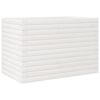 vidaXL plantekasse 70x40x45,5 cm massivt fyrretr&aelig; hvid