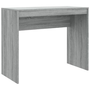 vidaXL skrivebord 90x40x72 cm konstrueret tr&aelig; gr&aring; sonoma-eg