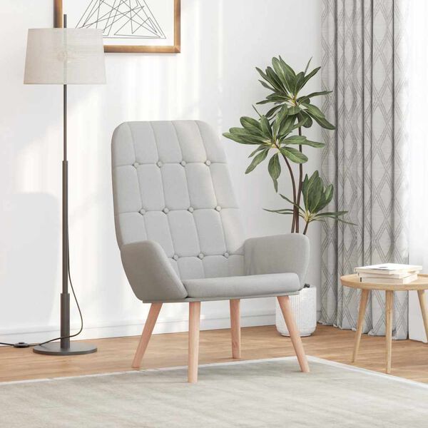 vidaXL l&aelig;nestol stof skygr&aring;