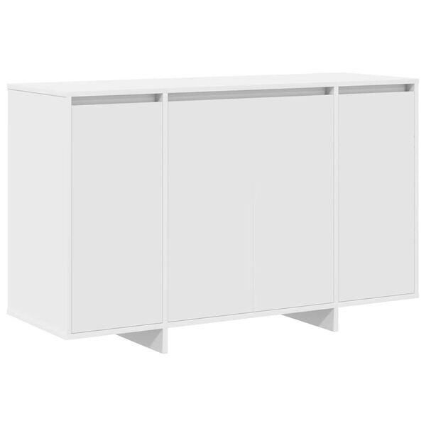 vidaXL Sideboard Hvid 120 x 41 x 75 cm Konstrueret træ