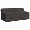 vidaXL Samlebar Sofa Seng M&oslash;rkegr&aring; 120 x 60 x 49 cm Stof