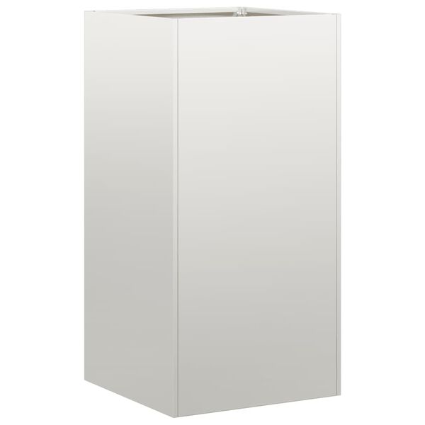 vidaXL plantekasse 40x40x80 cm rustfrit st&aring;l