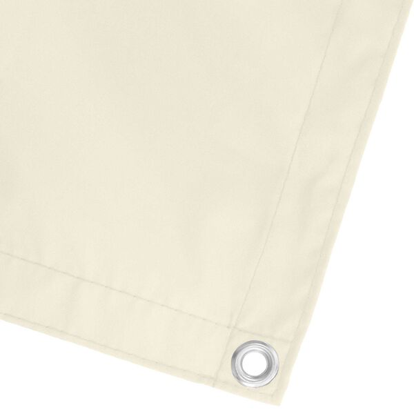 vidaXL Altan Sk&aelig;rm Creme 100 x 600 cm Oxford stof