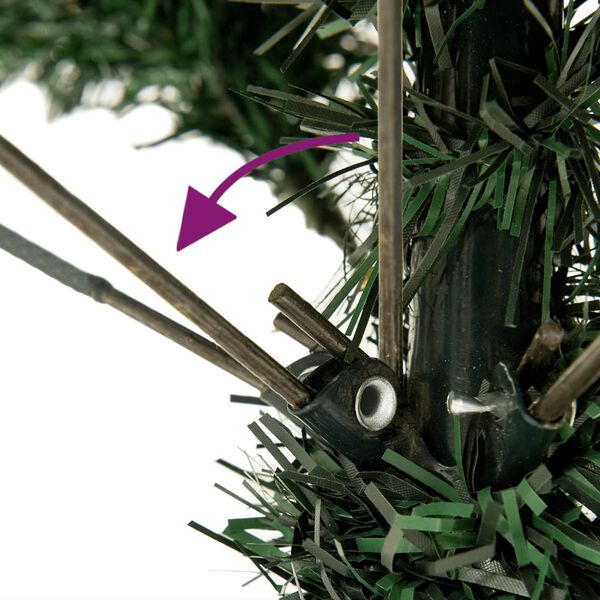 vidaXL kunstigt juletr&aelig; med juletr&aelig;sfod 150 cm PVC