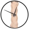 vidaXL v&aelig;gur &Oslash;35 cm jern og egetr&aelig; brun
