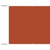 vidaXL lodret markise 100x1200 cm oxfordstof terrakottafarvet