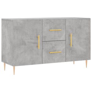 vidaXL sk&aelig;nk 100x36x60 cm konstrueret tr&aelig; betongr&aring;