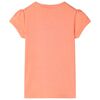 T-shirt til b&oslash;rn str. 104 neon-orange